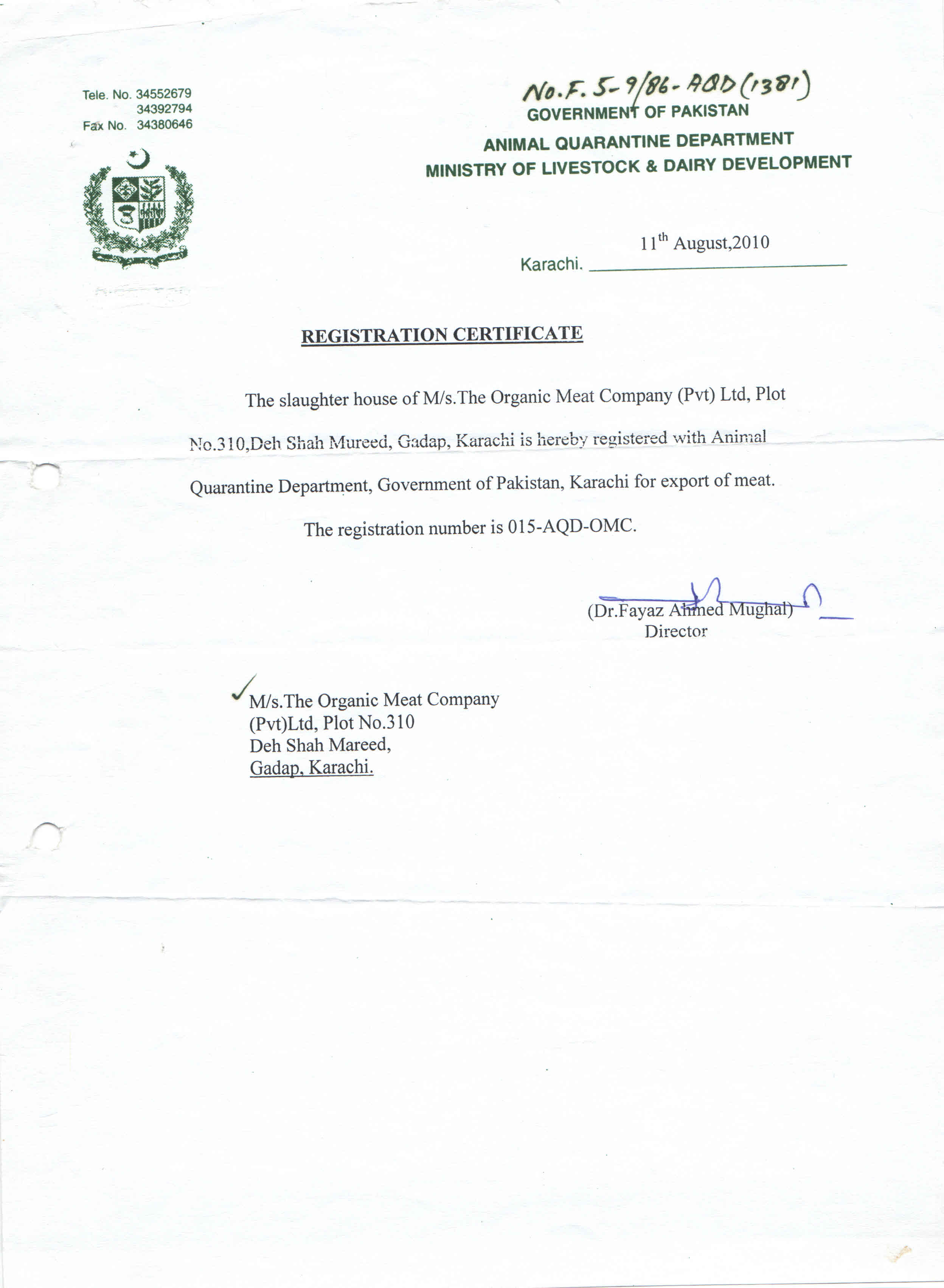 Certifications and Licenses - TOMCL